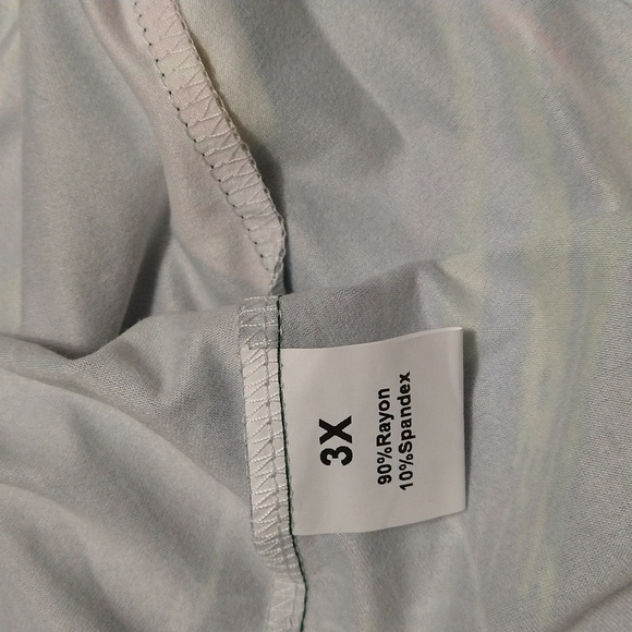 Allegrace 3x Short Sleeve Off The Shoulder Flare Flowy Loose Fit Top #W-554 - Picture 7 of 11